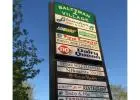 Stay Visible Day and Night With Lighted Signs