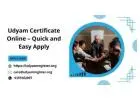 Udyam Certificate Online – Quick and Easy Apply