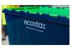 Large Plastics Moving Boxes Ready for Your Move