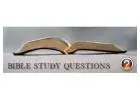 Bible Study Questions For Group