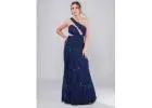 off the shoulder gown