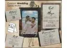 Classic Wedding Invitation with Vintage Charm