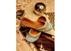 Bring your ensemble together with beautiful Gulbhahar Juttis