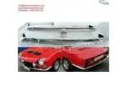 Simca 1200S coupé Bertone (1967-1971) bumpers by stainless steel