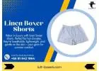 Effortless Style and Comfort with Linen Boxer Shorts