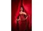 Shop Tamannaah Bhatia Red Corset Saree Set – Celebrity Clothing