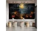 Haunted Woods Scary Wallpapers for Halloween Wall Murals