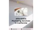 Affordable Plumbing Services in California
