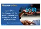 Expand Your Business with the Best SEO Services Company in USA - Keywordriser