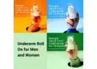 Underarm Roll On for Men and Women for All Day Freshness