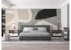 Modern Elegance: Golden Geometric Abstract Wallpaper Mural Ideas