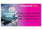 Professional Mobile App Development in USA - Keywordriser