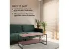Center Table for Living Room – Compact Luxury for Every Home by Jeometri