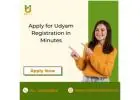 Apply for Udyam Registration in Minutes