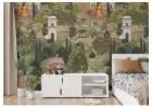 Cultural Jaipur Garden Wallpaper with Botanical Motifs