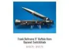 Buy the new-age Italian Stiletto Switchblades that are made with anodized aluminium alloy