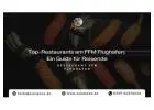 Top-Restaurants am FFM Flughafen: Ein Guide für Reisende