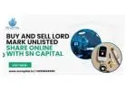 Buy and Sell Lord Mark Unlisted Share Online with SN Capital
