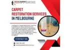 Carpet Restoration Services in Melbourne