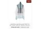 Stunning Tallit for Bat Mitzvah at Galilee Silks - Shop Now!