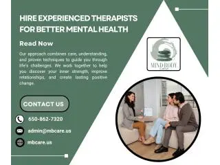 Hire Experienced Therapists for Better Mental Health Hire Experienced Therapists for Better Mental Health
