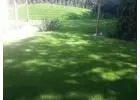 Kid-friendly playground turf installation