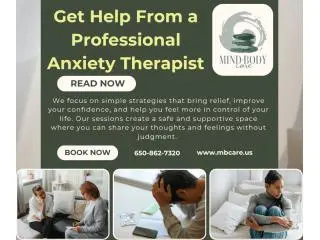 Get Help From a Professional Anxiety Therapist Get Help From a Professional Anxiety Therapist