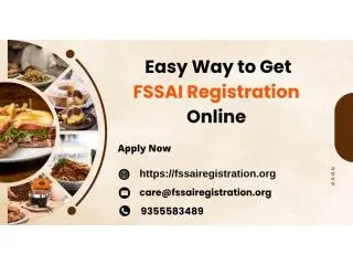 Easy Way to Get FSSAI Registration Online Easy Way to Get FSSAI Registration Online