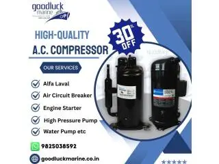 High-Quality A.C. Compressor | Durable & Energy Efficient Unit High-Quality A.C. Compressor | Durable & Energy Efficient Unit