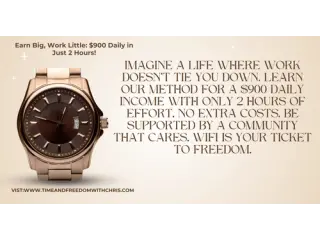 Work from Home Success: Earn $900 Daily with Just 2 Hours Online Work from Home Success: Earn $900 Daily with Just 2 Hours Online
