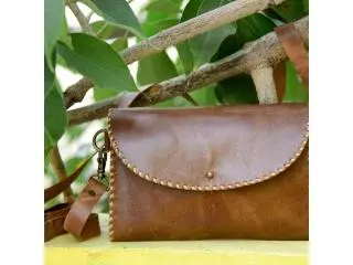 Boho Eclectica makes handcrafted Leather Bag called  Boho Eclectica makes handcrafted Leather Bag called