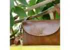 Boho Eclectica makes handcrafted Leather Bag called "bodho bags."