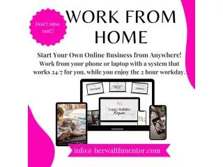 Ready to take control of your time and work from home (or anywhere)? Ready to take control of your time and work from home (or anywhere)?