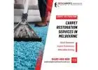 Carpet Restoration Services in Melbourne | Redcarpetreatment