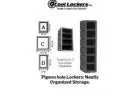 Durable Plastic 5 tier Lockers for Secure Student Storage