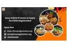Easy Online Process to Apply for FSSAI Registration