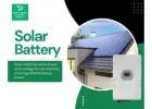Solar Battery Solutions for Reliable Energy