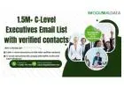 C-Level Executives Email List – Reach Decision-Makers with Ease!