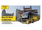 Bus on Rent in Mumbai for Weddings – Smooth Guest Transportation