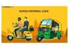 Rapido bike rides using Rapido Referral Code