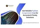Get Reliable Python Assignment Help for Accurate & Timely Solutions