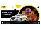 Mumbai Airport to Shirdi Taxi With For Sure Taxi