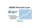 Instant 20000 Personal Loan with Easy EMI