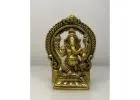Order Pure Brass Ganesh Idol for Pooja Room – Traditional Designs Only at Yathashilpam