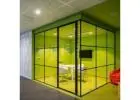 Premium Custom Frameless Glass Partition Wall