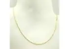 14K Pure Gold Chain – Elegant 14 kt Gold Necklace for Everyday Wear