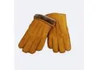 Premium Mens Sheepskin Gloves for Warmth and Style