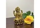 Shop Traditional Brass Laxmi Murti for Pooja & Festive Gifting – Yathashilpam