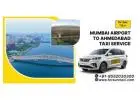 Reliable Mumbai Airport to Ahmedabad Cab Service by For Sure Taxi