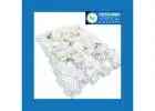 Create Clean Scenes With A White Artificial Flower Wall